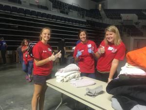 UNI students help out in Houston