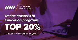 Online master's in education programs in top 20%