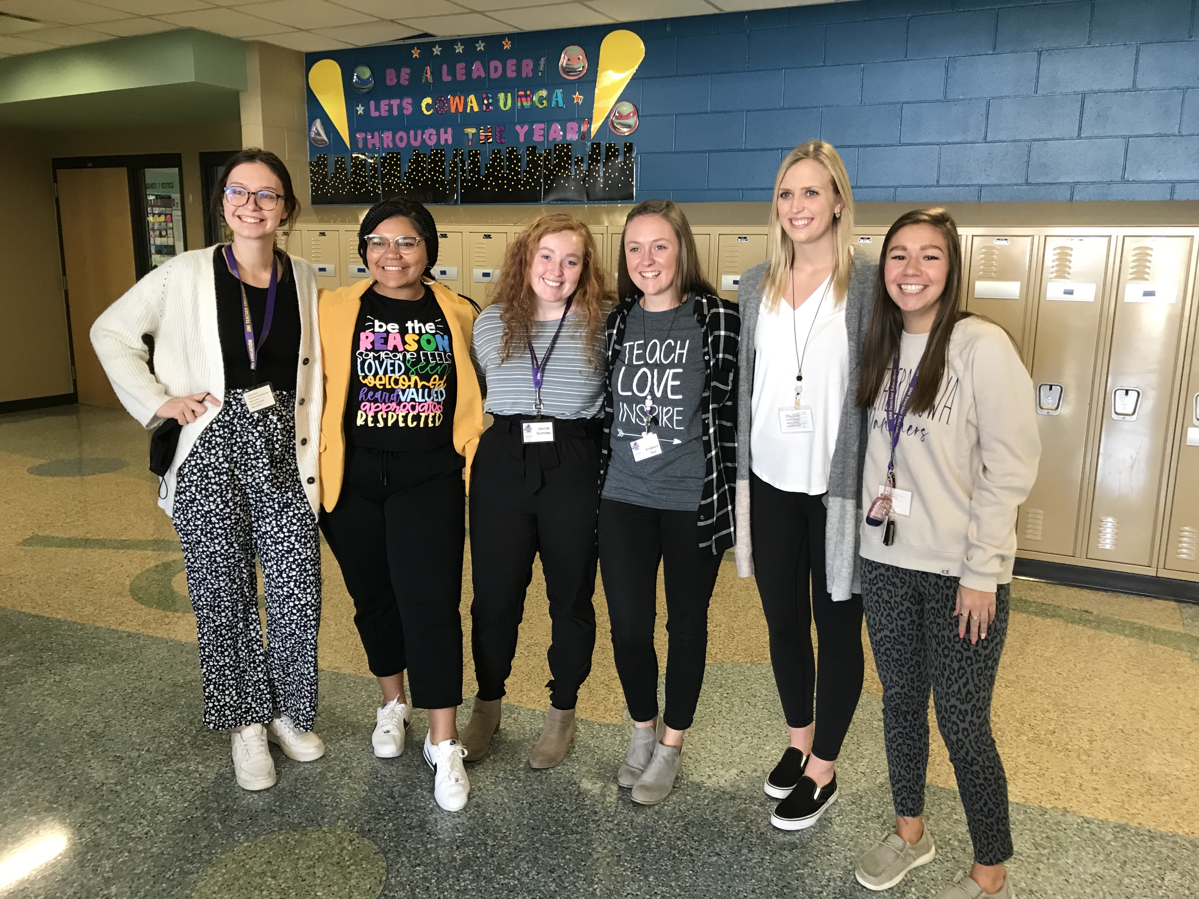 Students at elementary school for special education experience