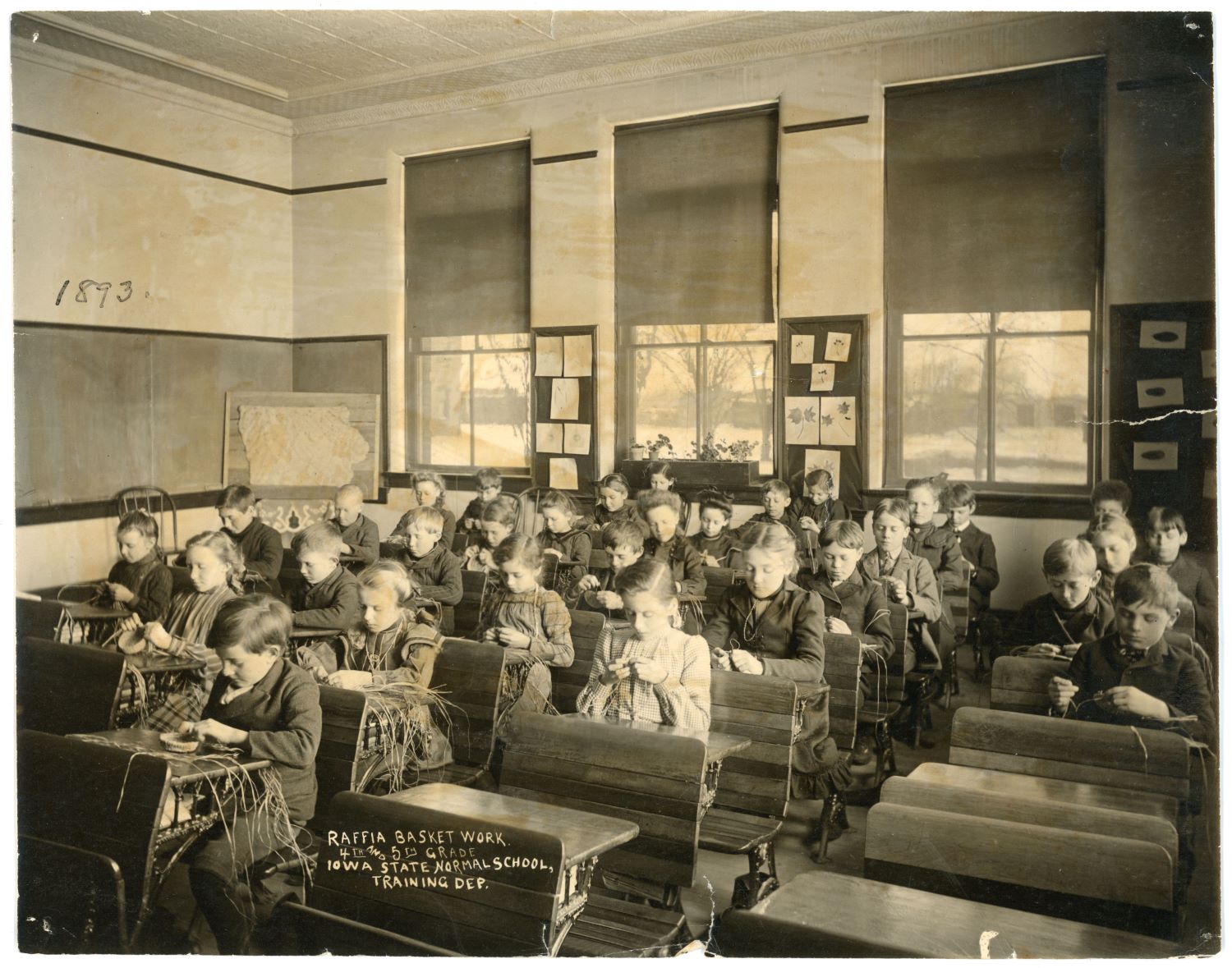 Training Department class in 1893