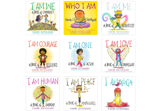 9 different books by Susan Verde