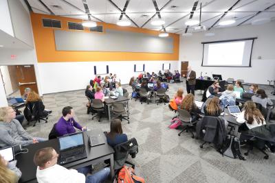 Active Learning Classroom in Schindler Education Center