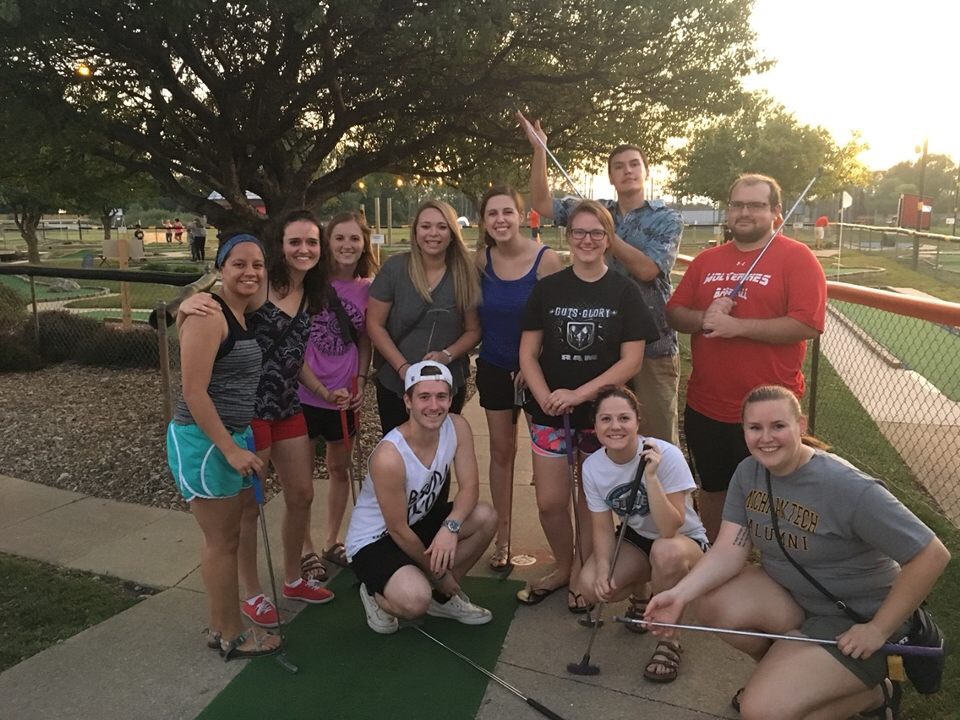 Student Affairs Pre-Professional Association Mini-Golf Outing