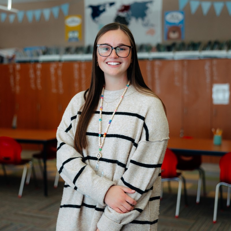 Ashley Van Heukelom, elementary education