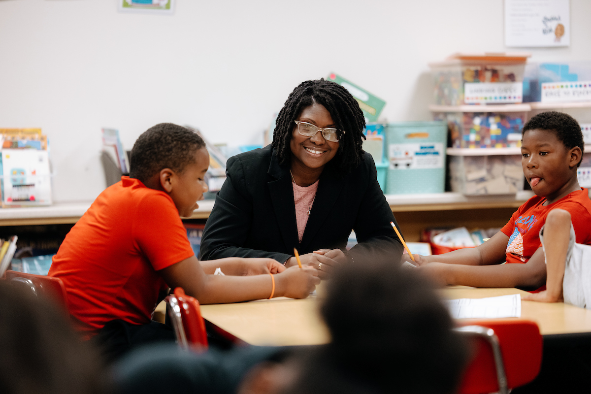 Davette Watson student teaching 